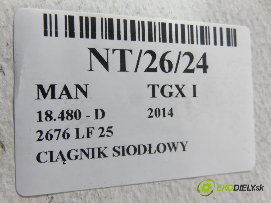 MAN TGX I CIĄGNIK SIODŁOWY 2014 353,00 18.480 - D 2676 LF 25 12419,00 výztuha PŘEDNÍ: 81412802339