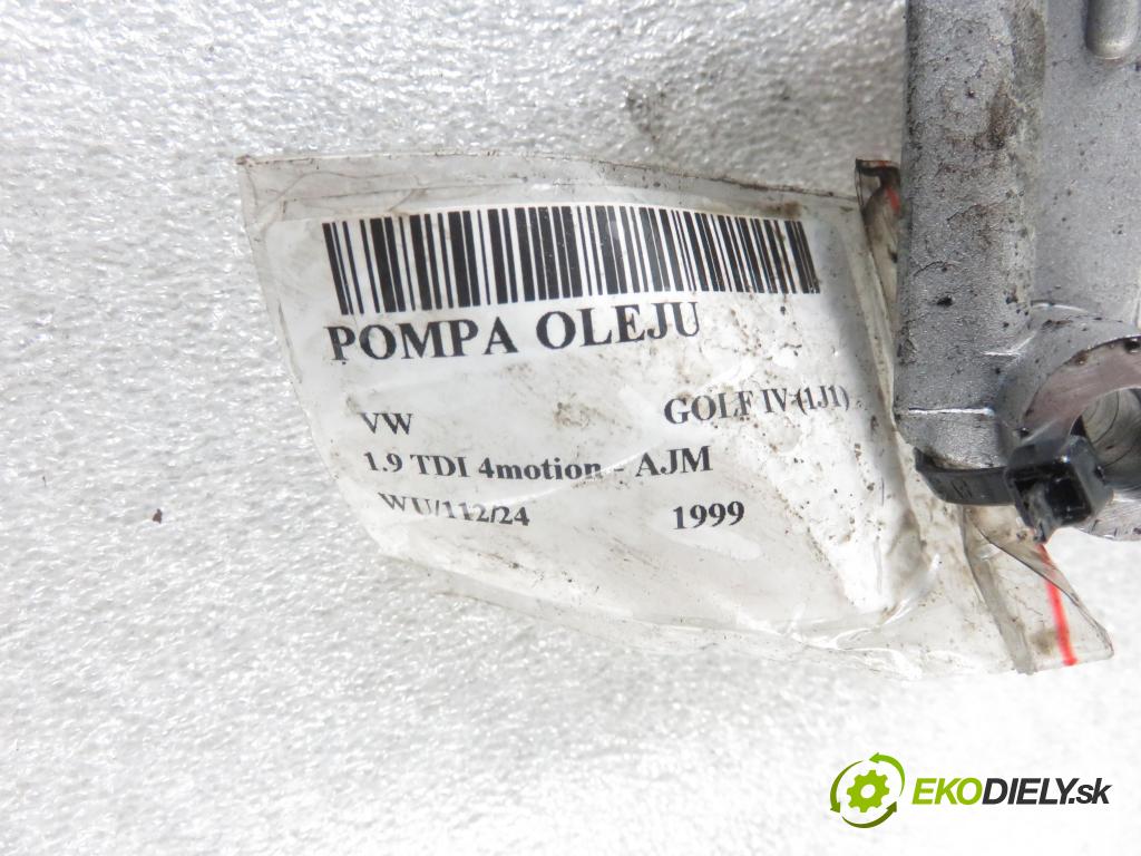 VW GOLF IV (1J1) HB 1999 85,00 1.9 TDI 4motion - AJM 1896,00 pumpa oleje 06A115105B ; 707919010 (Olejové pumpy)