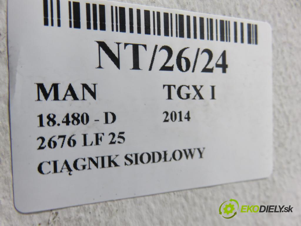 MAN TGX I CIĄGNIK SIODŁOWY 2014 353,00 18.480 - D 2676 LF 25 12419,00 Brzdič strmeň pravé zadné 81508046638