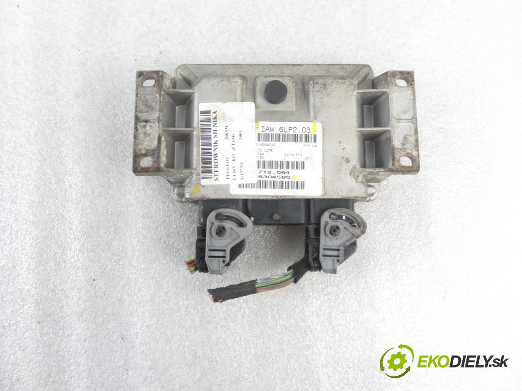 PEUGEOT 206 SW (2E/K) KOMBI 2003 65,00 1.4 16V - KFU (ET3J4) 1360,00 Riadiaca jednotka Motor IAW6LP203 ; 9656304580
