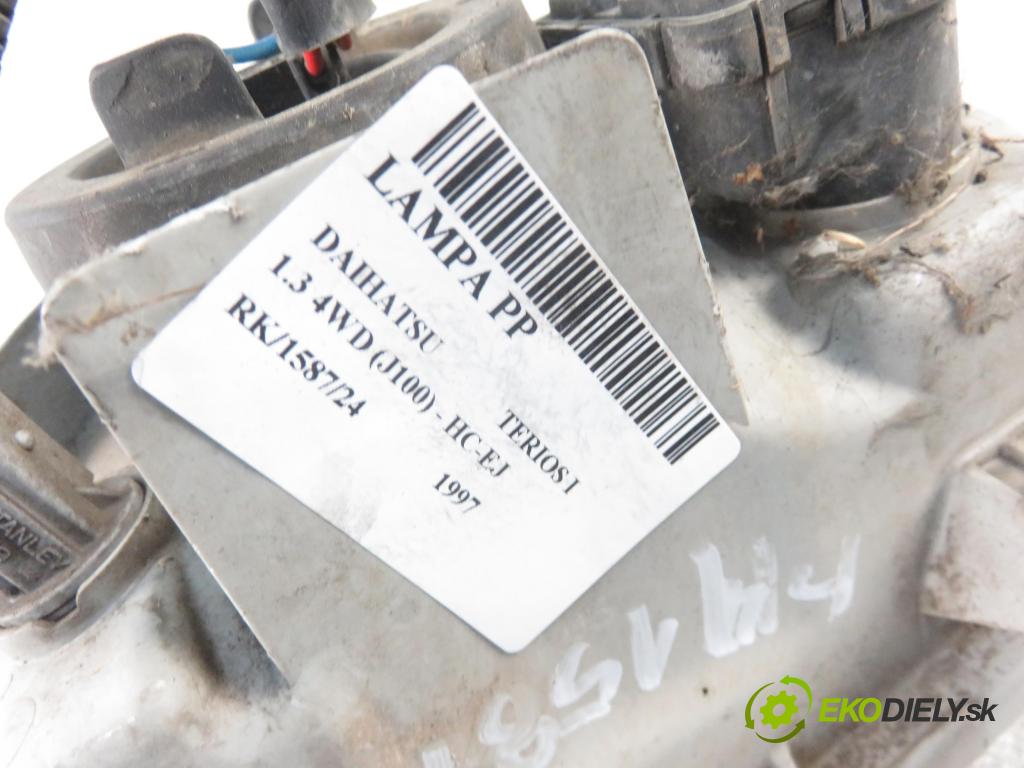 DAIHATSU TERIOS (J1_) SUV 1997 61,00 1.3 4WD (J100) - HC-EJ 1296,00 Svetlo PP 0017362