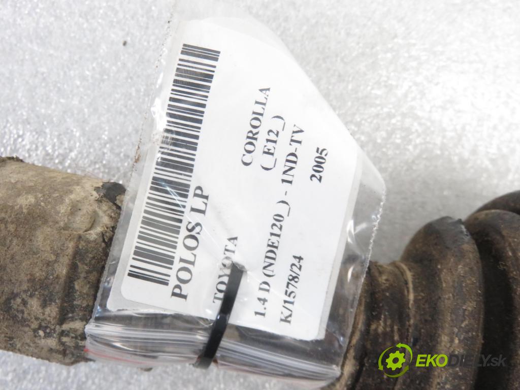 TOYOTA COROLLA (_E12_) HB 2005 66,00 1.4 D-4D 90 - 1ND-TV 1364,00 Poloos LP 