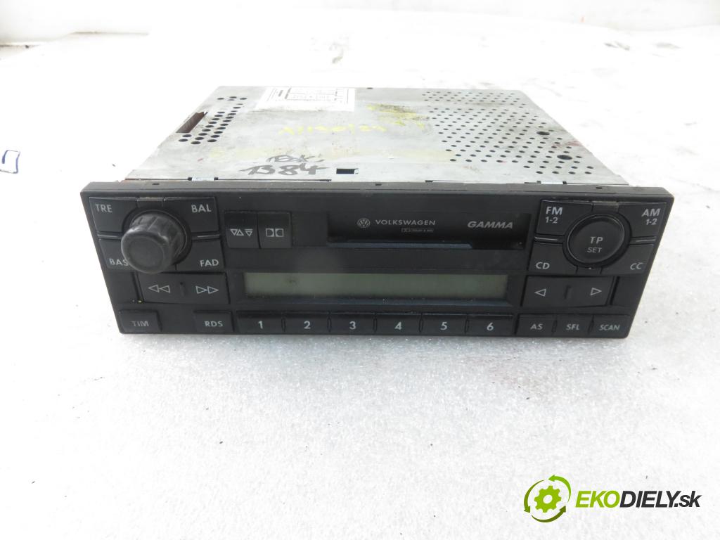 VW LUPO (6X1, 6E1) HB 2001 74,00 1.4 16V - AUB 1390,00 RADIO Modul 