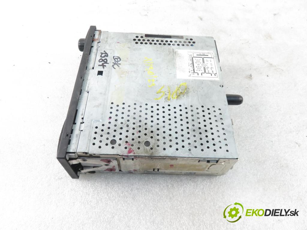 VW LUPO (6X1, 6E1) HB 2001 74,00 1.4 16V - AUB 1390,00 RADIO Modul