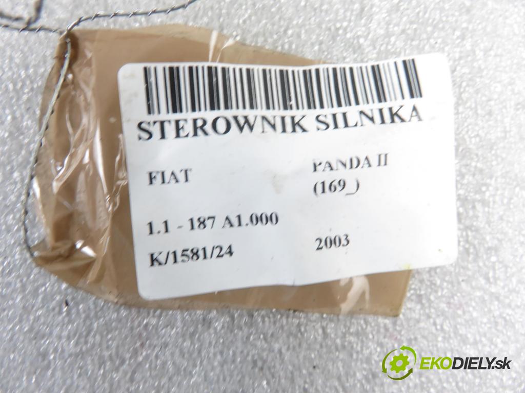 FIAT PANDA (169_) HB 2003 40,00 1.1 54 - 187 A1.000 1108,00 řídící jednotka motora IAW5AFSM