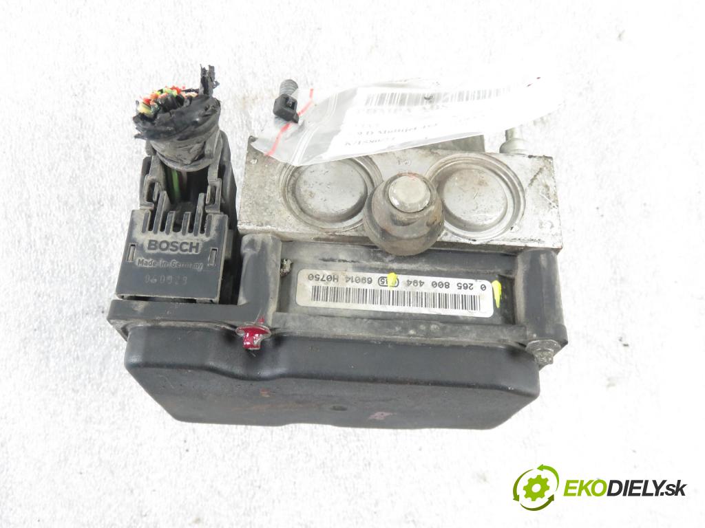 FIAT SEDICI (189_) CROSSOVER 2007 88,00 1.9 D Multijet 120 4x4 - D19AA 1910,00 Pumpa ABS 5611079J10 ; 0265281671 ; 0265800494 (Pumpy ABS)