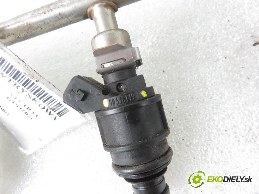 OPEL VECTRA C GTS (Z02) LIFTBACK 2003 90,00 1.8 16V 122 - Z 18 XE 1796,00 Lišta vstrekovacia 90536149 ; 5WK93151 (Vstrekovacie lišty)