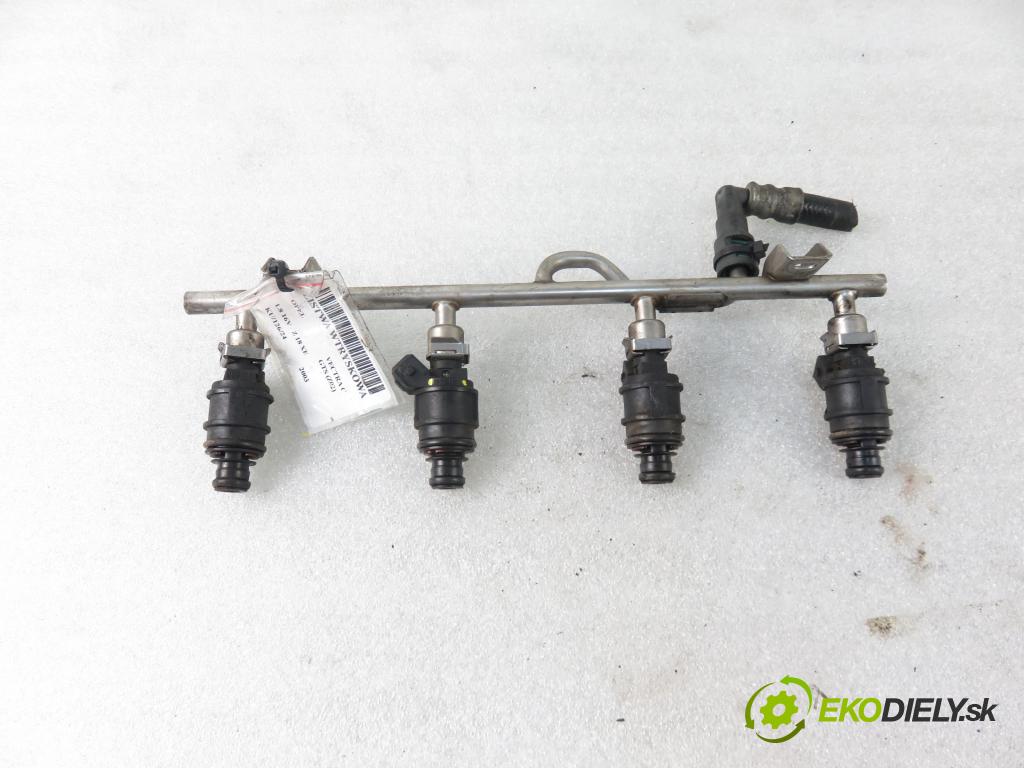 OPEL VECTRA C GTS (Z02) LIFTBACK 2003 90,00 1.8 16V 122 - Z 18 XE 1796,00 Lišta vstrekovacia 90536149 ; 5WK93151 (Vstrekovacie lišty)