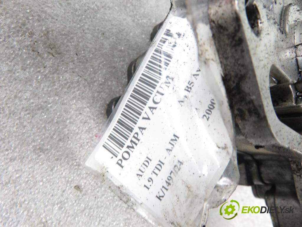 AUDI A4 Avant (8D5, B5) KOMBI 2000 85,00 1.9 TDI - AJM 1896,00 Pumpa vákuová 038145209N