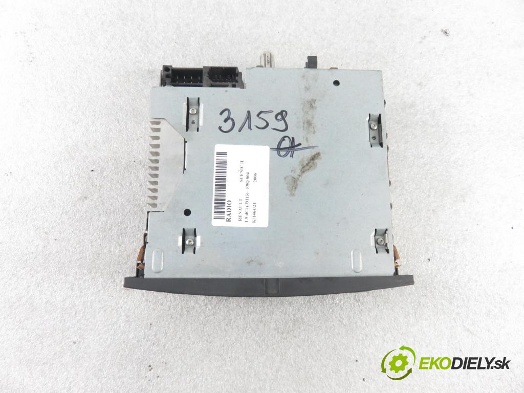 RENAULT SCENIC II (JM0/1_) MINIVAN 2006 96,00 1.9 dCi (JM15) - F9Q 804 1870,00 RADIO CD 8200607918
