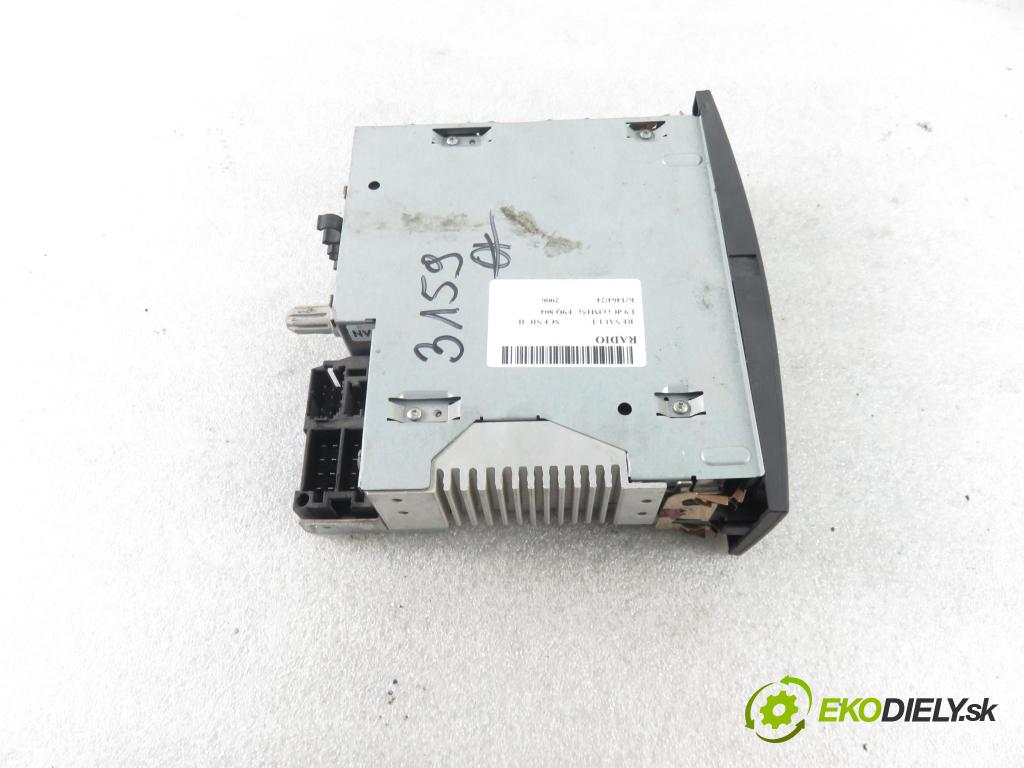 RENAULT SCENIC II (JM0/1_) MINIVAN 2006 96,00 1.9 dCi (JM15) - F9Q 804 1870,00 RADIO CD 8200607918