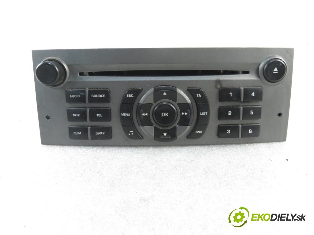 PEUGEOT 407 (6D_) SEDAN 2005 103,00 2.0 16V  1997,00 RADIO CD 
