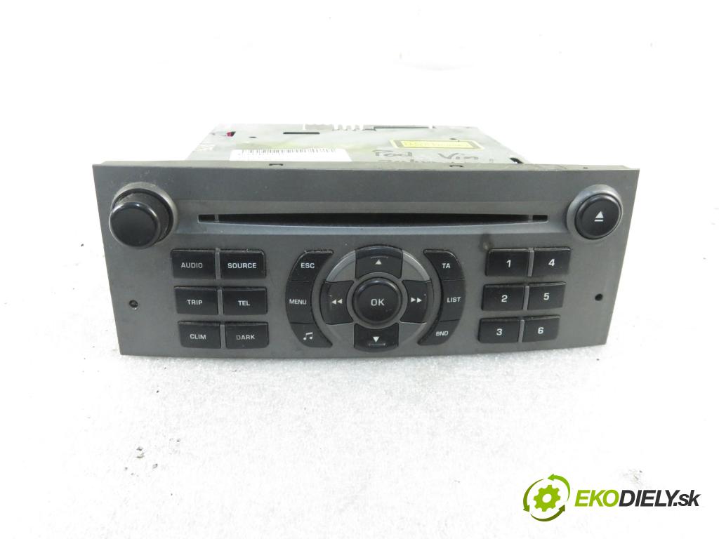 PEUGEOT 407 (6D_) SEDAN 2005 103,00 2.0 16V  1997,00 RADIO CD