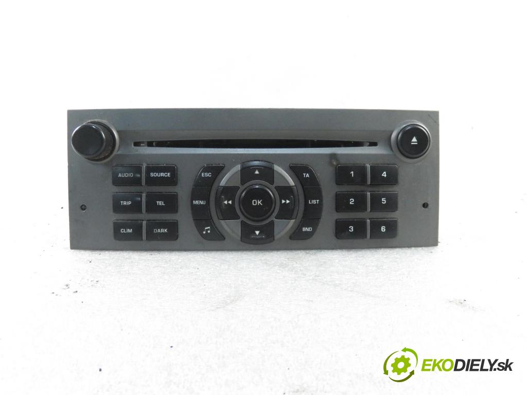 PEUGEOT 407 (6D_) SEDAN 2005 103,00 2.0 16V  1997,00 RADIO CD