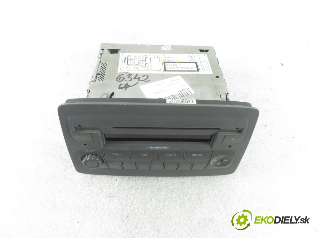 FIAT PANDA (169_) HB 2005 44,00 1.2 60 - 188 A4.000 1242,00 RADIO CD 7354349240