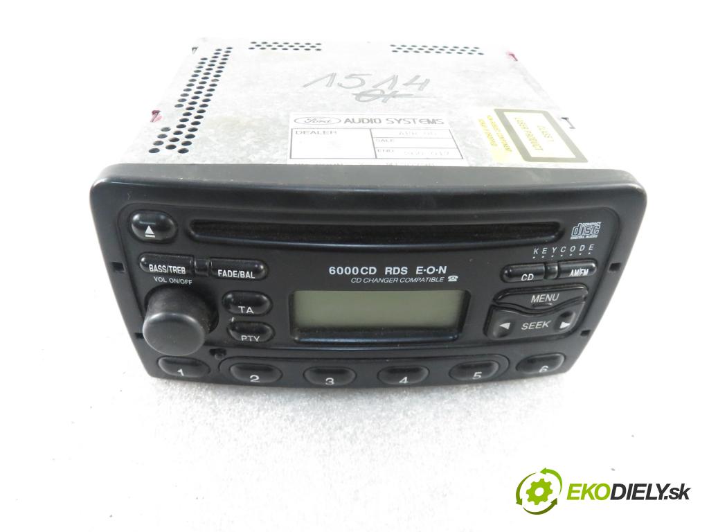 FORD FOCUS (DAW, DBW) HB 2000 66,00 1.8 TDDi 90 - C9DA 1753,00 RADIO CD 98AP18C815AC