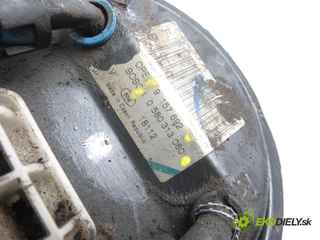OPEL ASTRA G liftback (T98) HB 2001 92,00 1.8 16V - Z 18 XE 1796,00 pumpa paliva 9157692 ; 0580313060