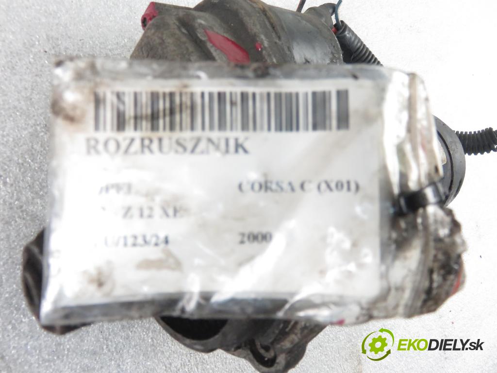 OPEL CORSA C (X01) HB 2000 55,00 1.2 16V 75 - Z 12 XE 1199,00 Štartér  (Štartéry)