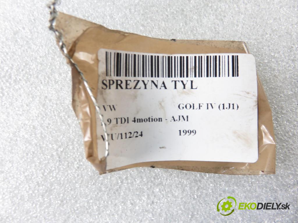 VW GOLF IV (1J1) HB 1999 85,00 1.9 TDI 4motion - AJM 1896,00 Pružina zadné