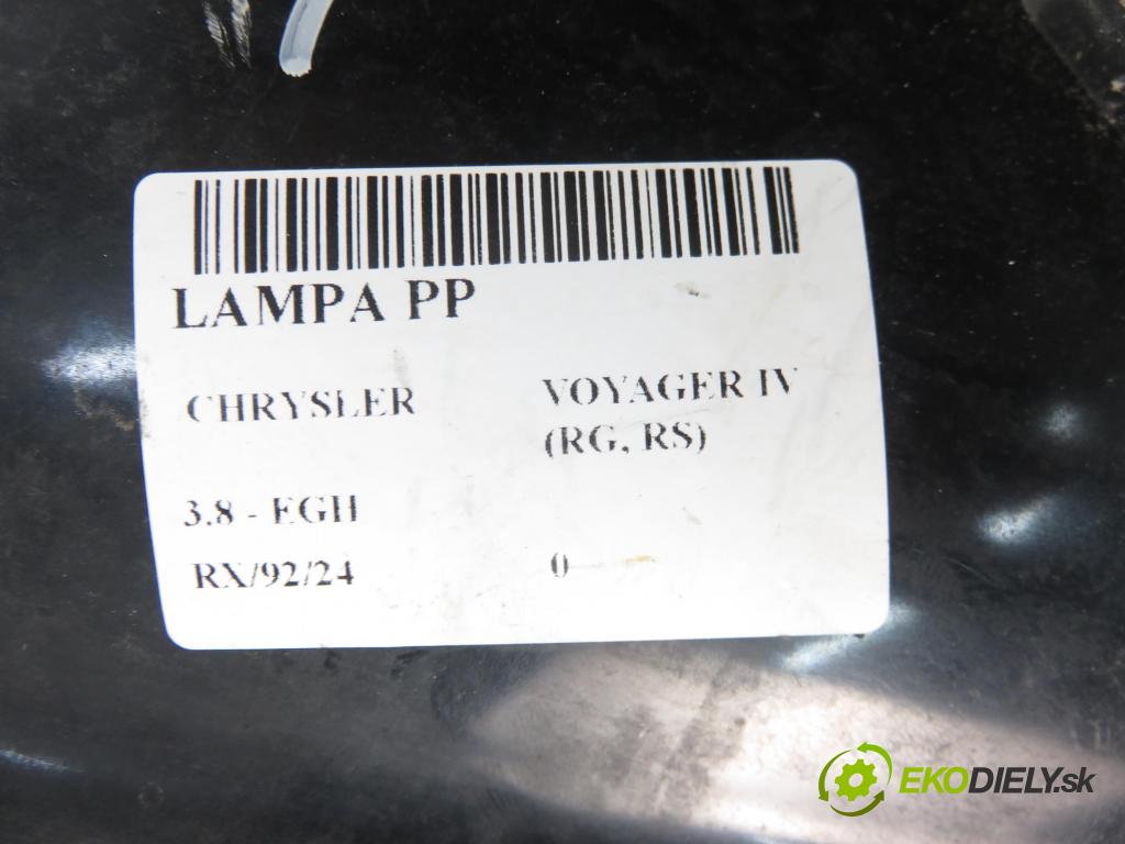 CHRYSLER VOYAGER IV (RG, RS) MINIVAN 2006 160,00 3.8 - EGH 3778,00 Svetlo PP