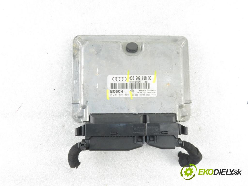AUDI A6 (4B2, C5) SEDAN 1998 81,00 1.9 TDI - AFN 1896,00 Riadiaca jednotka Motor 038906018DG ; 0281001808