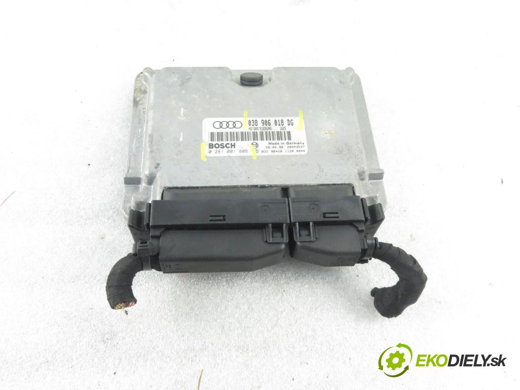 AUDI A6 (4B2, C5) SEDAN 1998 81,00 1.9 TDI - AFN 1896,00 Riadiaca jednotka Motor 038906018DG ; 0281001808
