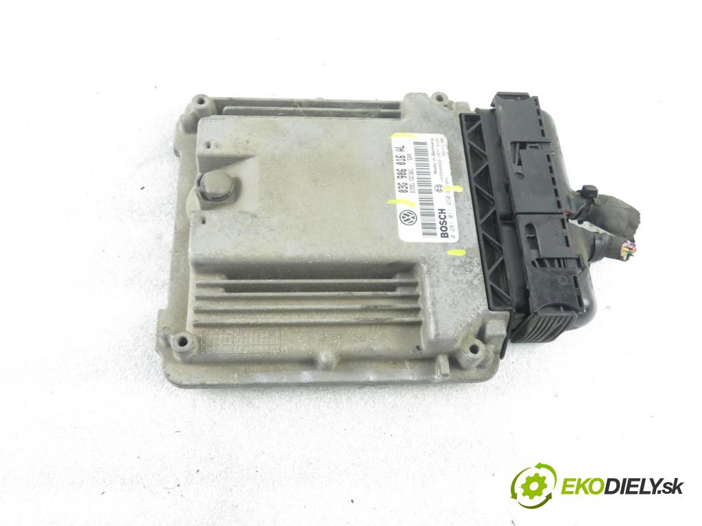 VW TOURAN (1T1, 1T2) MINIVAN 2004 100,00 2.0 TDI PD 16V 136 - AZV 1968,00 řídící jednotka motora 03G906016AL ; 0281011450