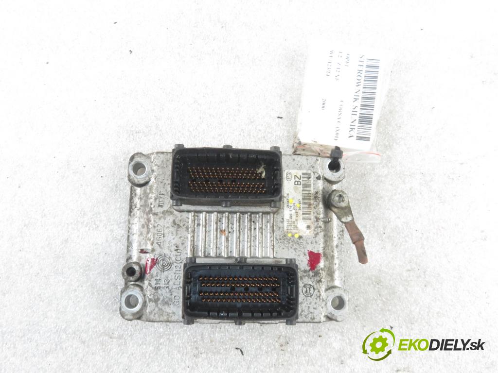 OPEL CORSA C (X01) HB 2000 55,00 1.2 16V 75 - Z 12 XE 1199,00 Riadiaca jednotka Motor 09115112 ; 0261206074