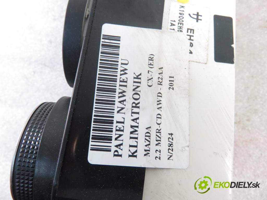 MAZDA CX-7 (ER) SUV 2011 127,00 2.2 MZR-CD 173 AWD - R2AA 2184,00 Panel kúrenia KLIMATRONIK K1900EH64C04