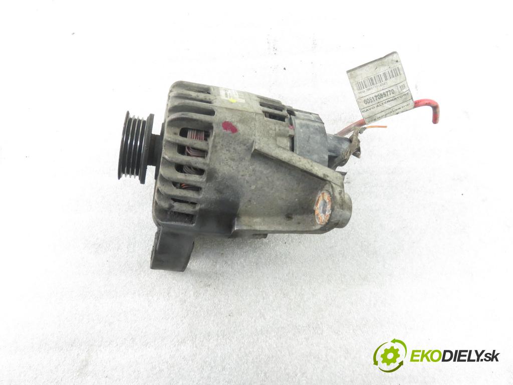 FIAT PANDA (169_) HB 2004 40,00 1.1 54 - 187 A1.000 1108,00 Alternátor 46843093 ; MS1022118220 (Alternátory)