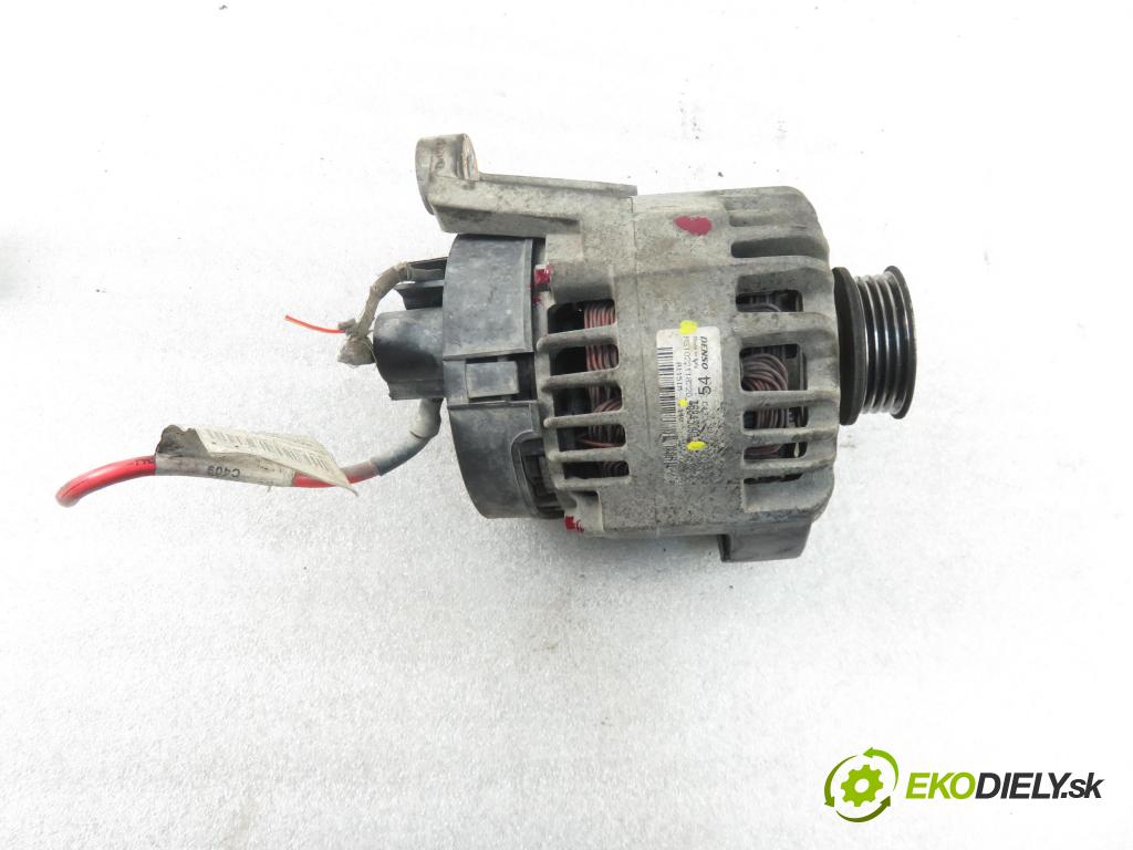 FIAT PANDA (169_) HB 2004 40,00 1.1 54 - 187 A1.000 1108,00 Alternátor 46843093 ; MS1022118220 (Alternátory)