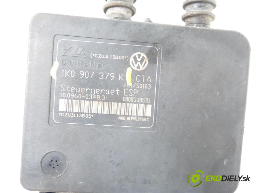 VW TOURAN (1T1, 1T2) MINIVAN 2004 100,00 2.0 TDI PD 16V 136 - AZV 1968,00 Pumpa ABS 1K0907379K ; 1K0614517H ; 10096003483 (Pumpy ABS)