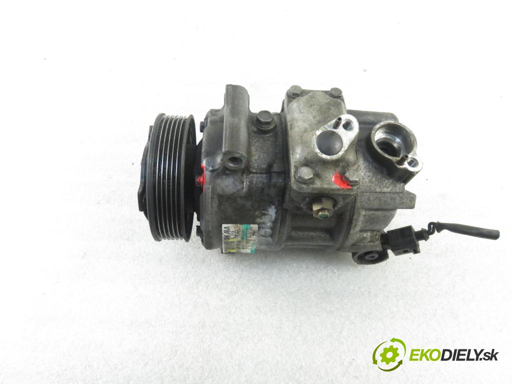 VW TOURAN (1T1, 1T2) MINIVAN 2004 100,00 2.0 TDI PD 16V 136 - AZV 1968,00 KOMPRESOR: klimatizácie 1K0820803S (Kompresory klimatizácie)