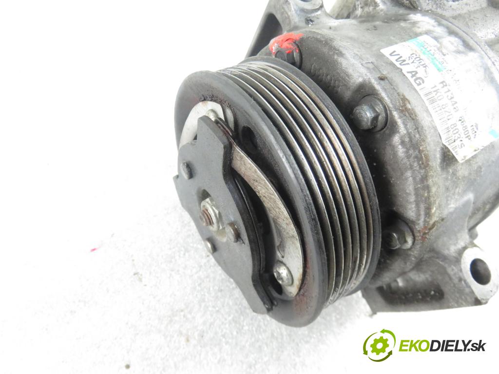 VW TOURAN (1T1, 1T2) MINIVAN 2004 100,00 2.0 TDI PD 16V 136 - AZV 1968,00 KOMPRESOR: klimatizácie 1K0820803S (Kompresory klimatizácie)