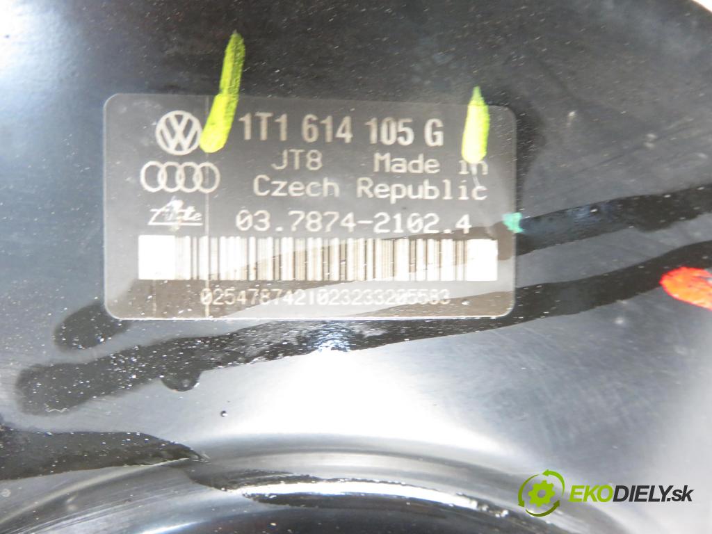 VW TOURAN (1T1, 1T2) MINIVAN 2004 100,00 2.0 TDI PD 16V 136 - AZV 1968,00 Posilovač 1T1614105G (Servočerpadlá, pumpy riadenia)