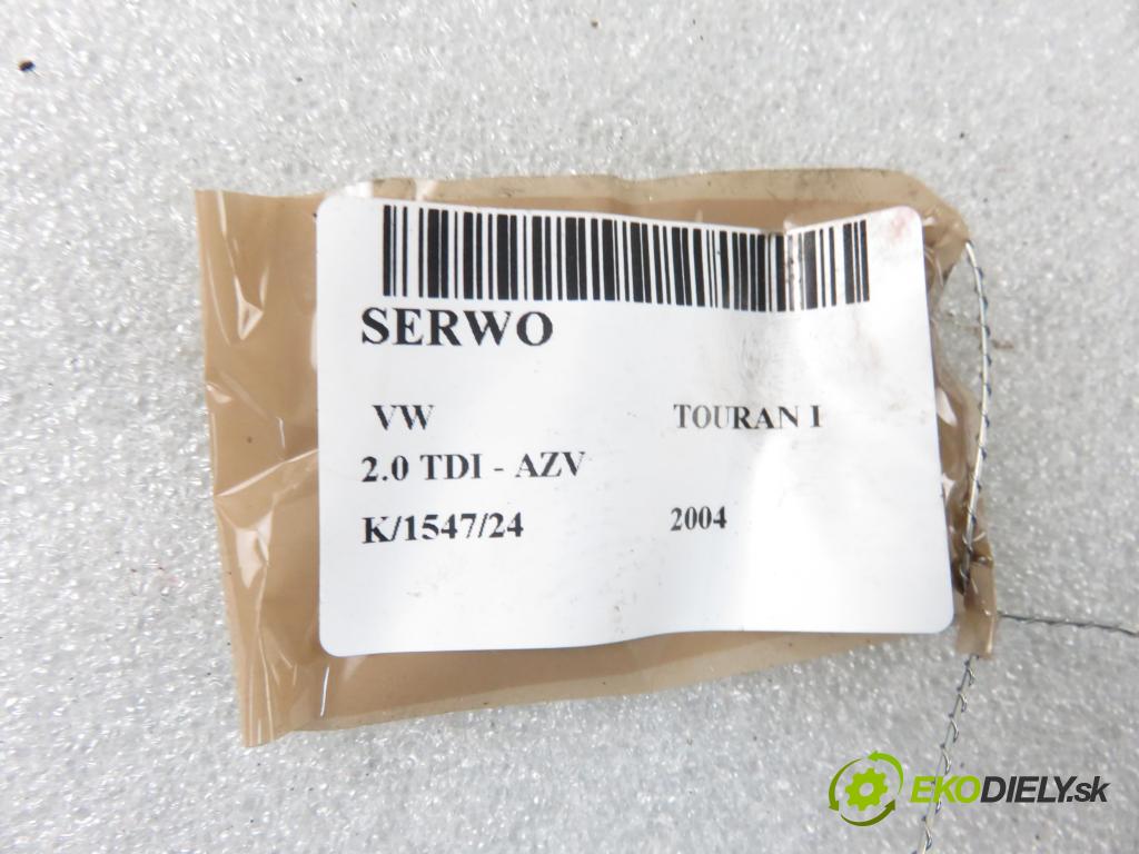 VW TOURAN (1T1, 1T2) MINIVAN 2004 100,00 2.0 TDI PD 16V 136 - AZV 1968,00 Posilovač 1T1614105G (Servočerpadlá, pumpy riadenia)