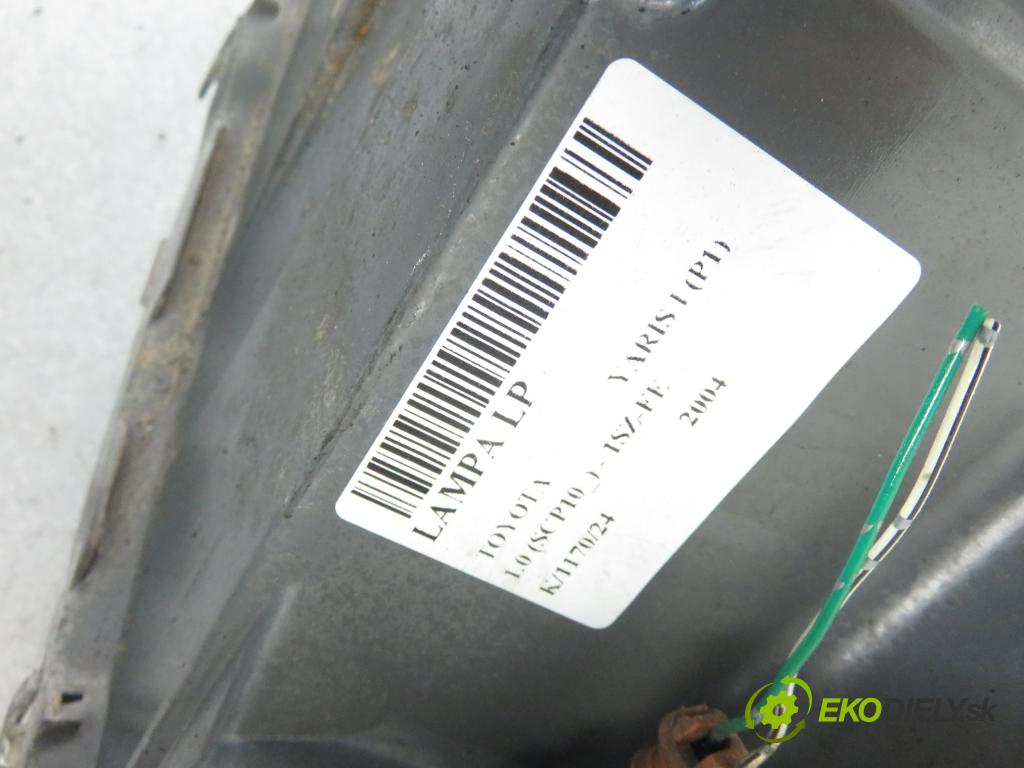 TOYOTA YARIS (_P1_) HB 2004 50,00 1.0 VVT- i 68 - 1SZ-FE 998,00 Svetlo LP 89007614 ; 811500D08