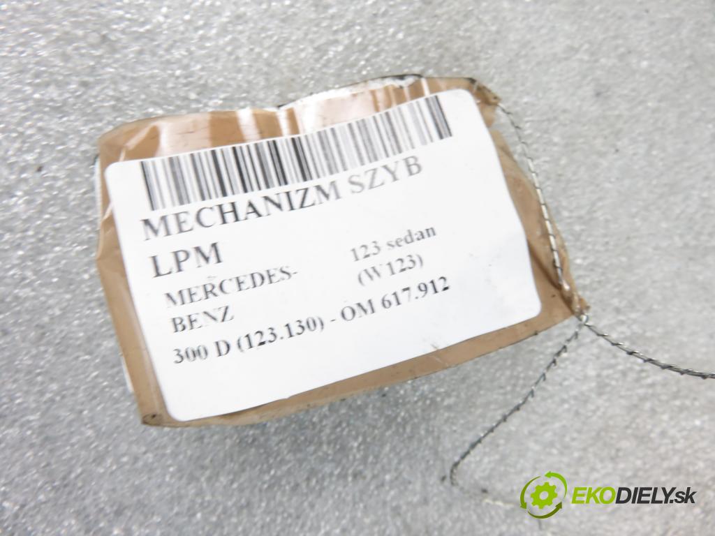 MERCEDES-BENZ 123 sedan (W123) SEDAN 1978 65,00 300 D 88 - OM 617.912 2998,00 mechanismus oken LPM 1237202146