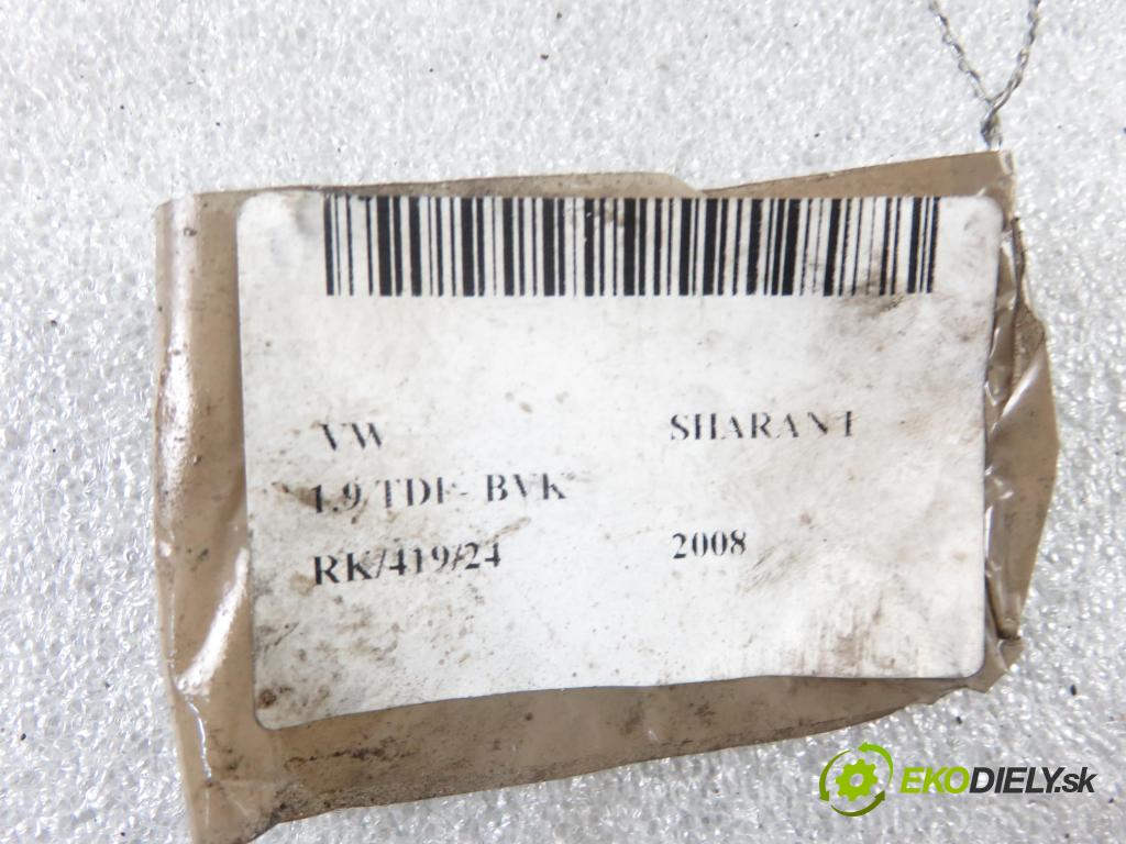 VW SHARAN (7M8, 7M9, 7M6) MINIVAN 2008 85,00 1.9 TDI - BVK 1896,00 Chladič paliva 7M0203571A