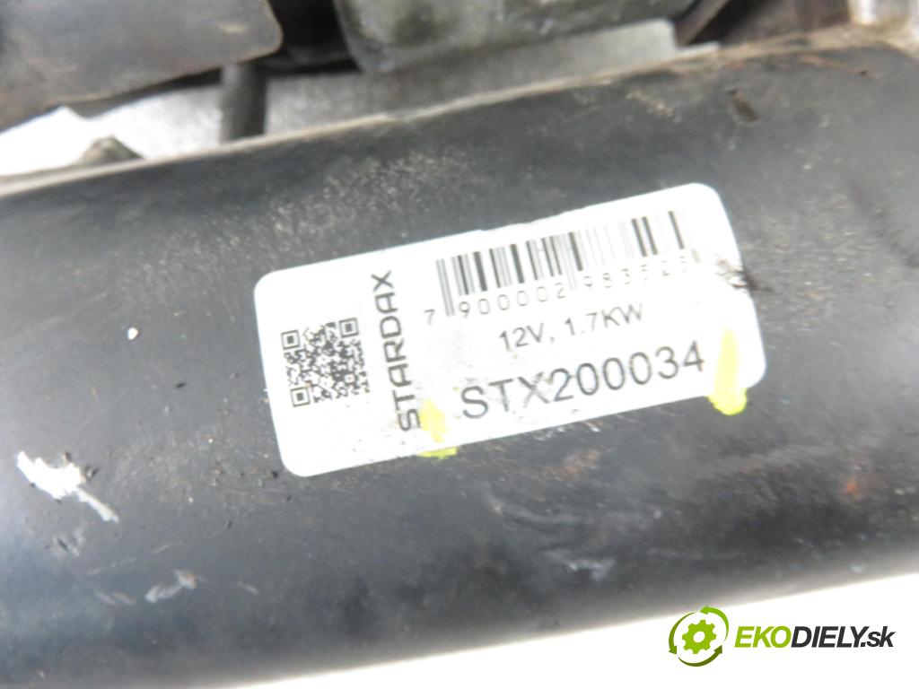 VW TOURAN (1T1, 1T2) MINIVAN 2004 100,00 2.0 TDI PD 16V 136 - AZV 1968,00 Štartér STX200034 (Štartéry)