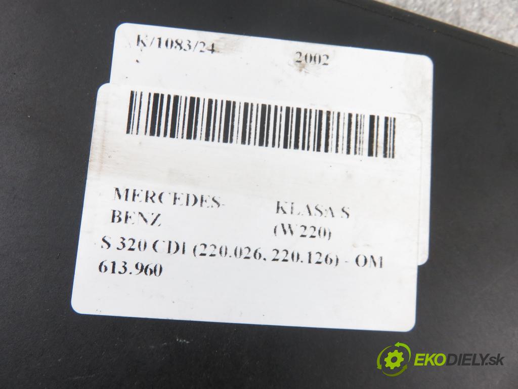 MERCEDES-BENZ KLASA S (W220) SEDAN 2002 145,00 S 320 CDI 197 - OM 613.960 3222,00 řídící jednotka převodovky 0325451032