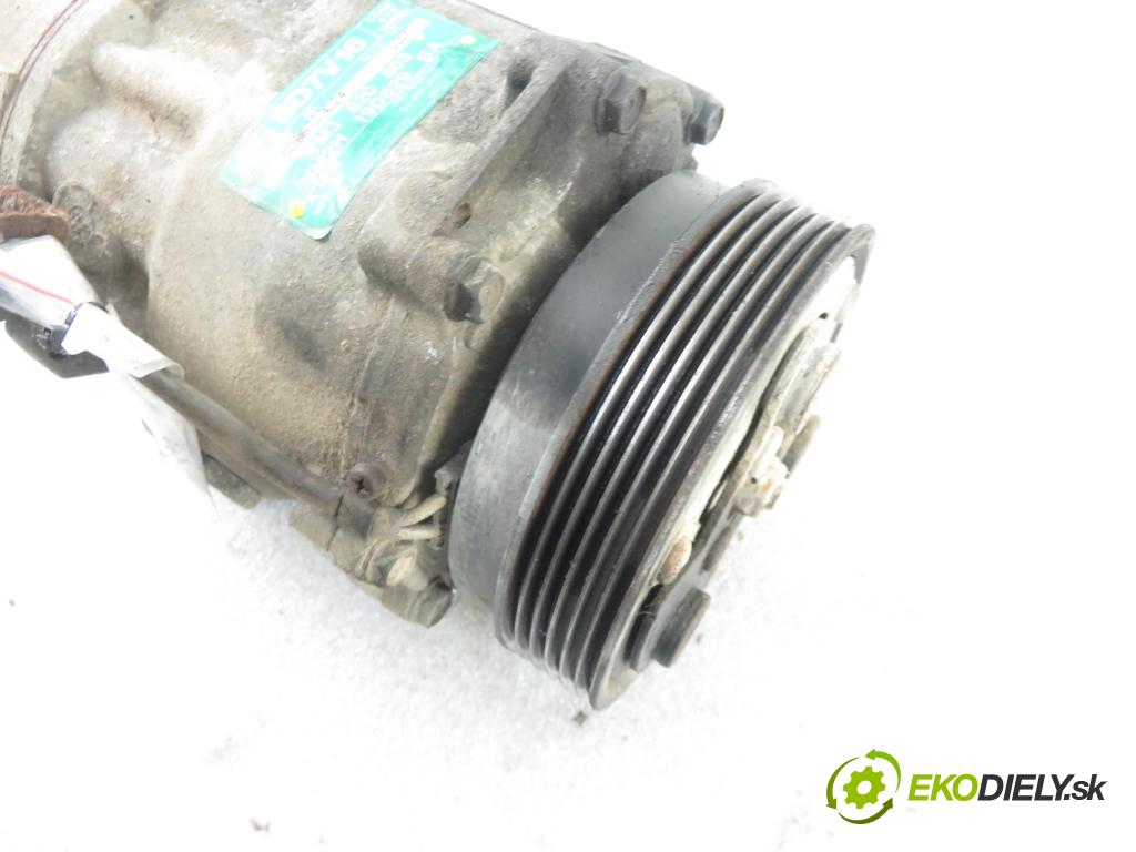 FORD GALAXY (WGR) MINIVAN 2000 85,00 1.9 TDI PD 115 - AUY 1896,00 KOMPRESOR: klimatizácie 7M3820803 ; YM2H19D629BA (Kompresory klimatizácie)