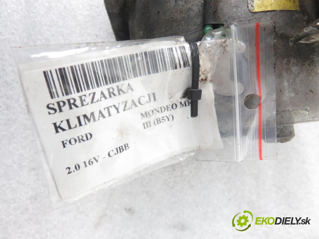 FORD MONDEO III (B5Y) LIFTBACK 2003 107,00 2.0 16V - CJBB 1999,00 KOMPRESOR: klimatizace  (Kompresory)