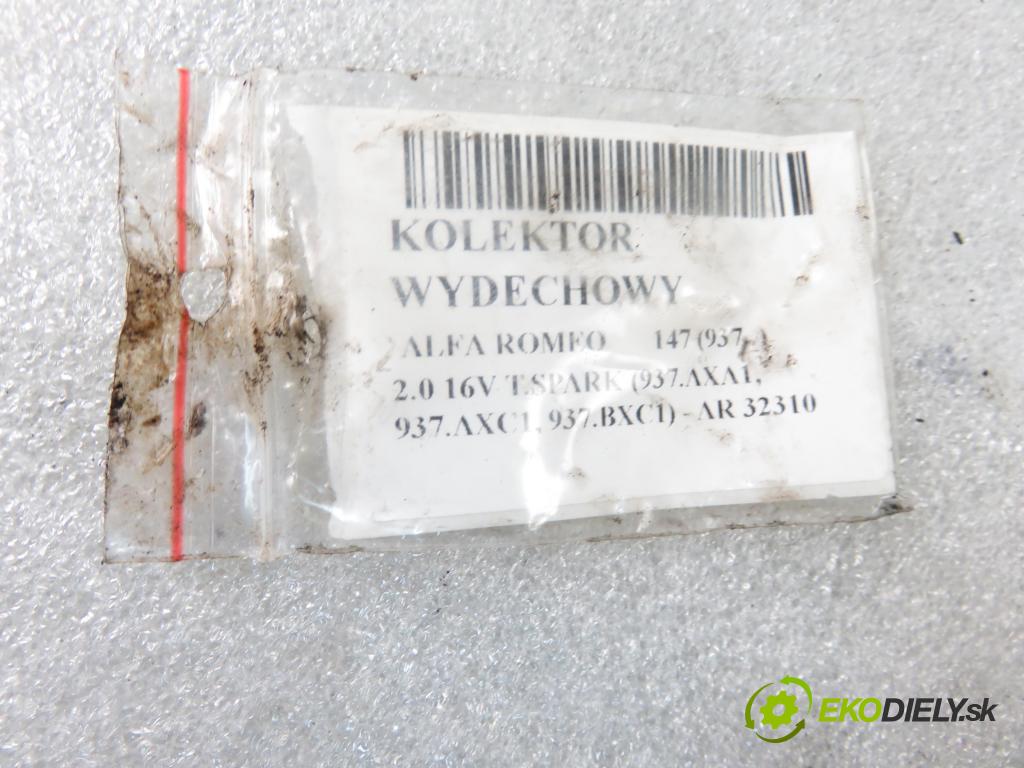 ALFA ROMEO 147 (937_) HB 2002 110,00 2.0 16V T.SPARK (937.AXA1, 937.AXC1, 937.BXC1) - A 1970,00 potrubí VYČERPAT: 60676192 (Výfukové potrubí)