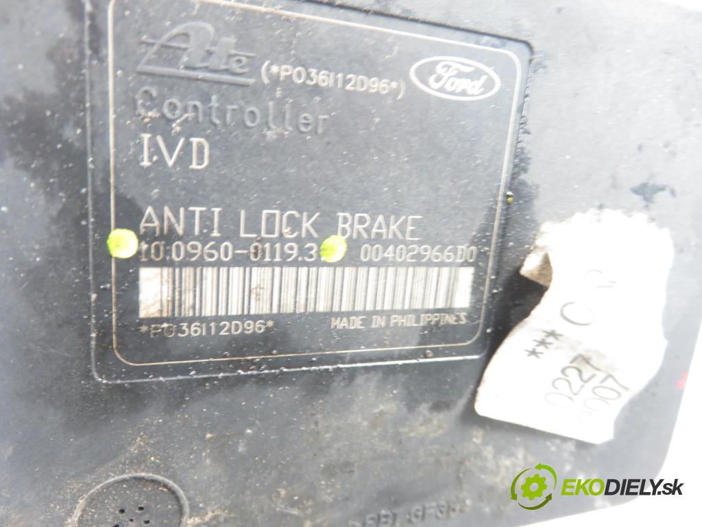 FORD FOCUS II Turnier (DA_, FFS, DS) KOMBI 2006 80,00 1.6 TDCi 109 - G8DE 1560,00 Pumpa ABS 10096001193 ; 3M512B373AA ; 10039933304 (Pumpy ABS)