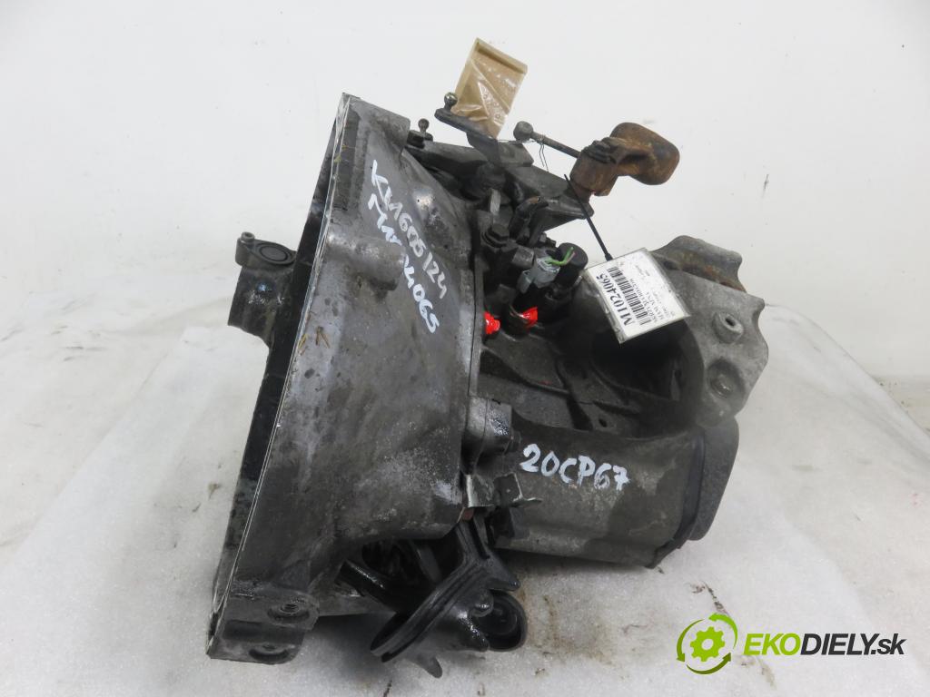 CITROEN C3 I (FC_) HB 2004 50,00 1.4 HDi 8V - 8HX 1398,00 Prevodovka MANUALNA 20CP67