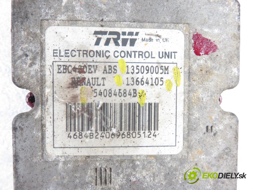 RENAULT TRAFIC II Autobus (JL) BUS 2004 74,00 1.9 dCI 100 (JL0C) - F9Q 760 1870,00 Pumpa ABS 13509005M ; 13664105 ; 54084684B (Pumpy ABS)