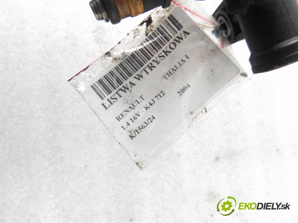 RENAULT THALIA I (LB0/1/2_) SEDAN 2004 0,00 1.4 16V - K4J 712 1390,00 Lišta vstrekovacia 8200139674C ; H029611 ; ITGM60 (Vstrekovacie lišty)