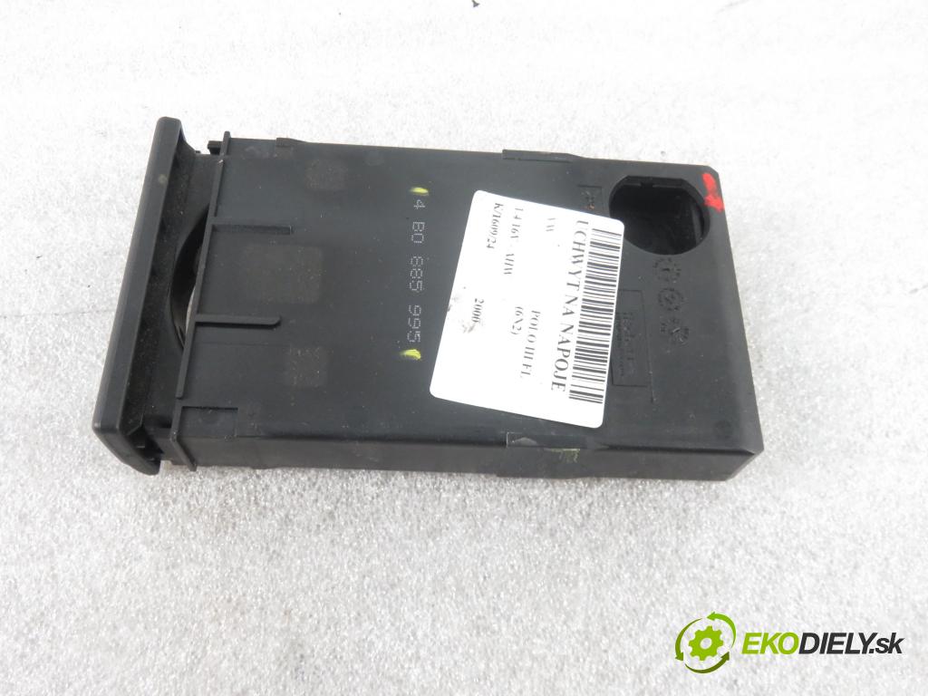 VW POLO (6N2) HB 2000 55,00 1.4 16V - AHW 1390,00 Držiak na nápoje 4B0885995 (Úchyty, držiaky na nápoje)