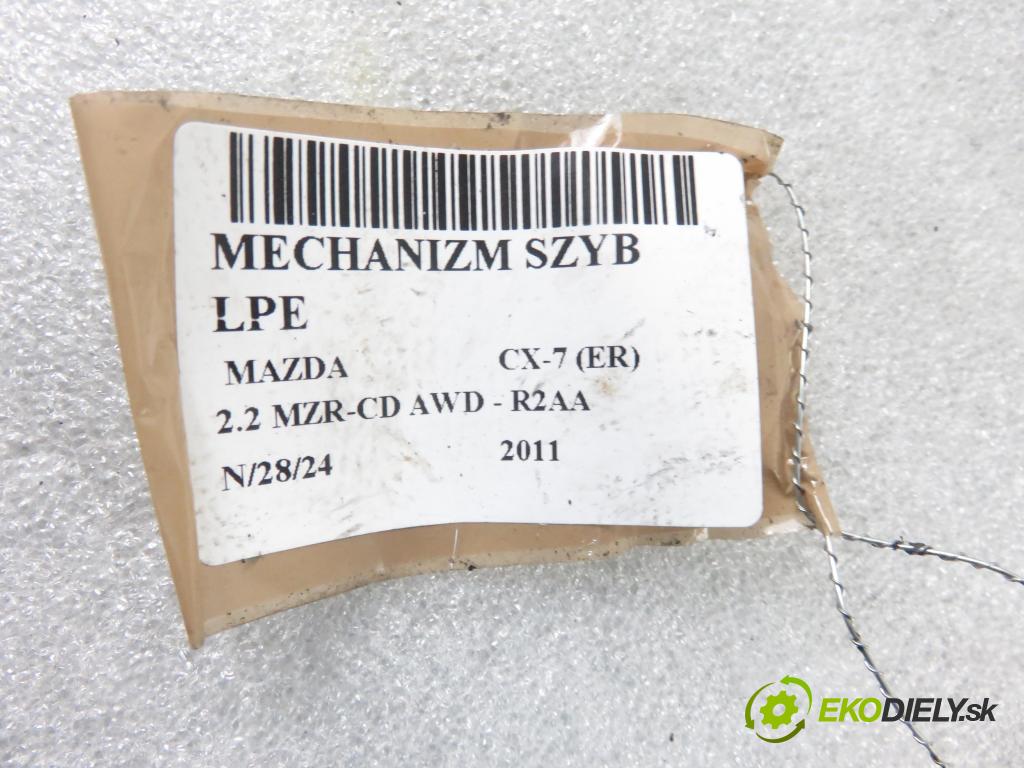 MAZDA CX-7 (ER) SUV 2011 127,00 2.2 MZR-CD 173 AWD - R2AA 2184,00 mechanismus oken